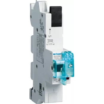 Hager HTS150E 1-polet 50A lastafbryder 230/400V AC DIN-skinne