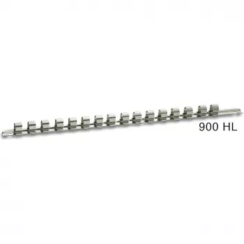 HAZET 900HL topnøgleholder-clip til 1/2 inch drev-topnøgler, sort