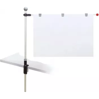 MAUL planholder bordklemme til DIN A0 dokumenter, grå 62550-84