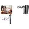 Little Balance håndmixer Inox 400, 400 W, rustfrit stål, elegant sort design med rustfrit stål-beklædning (LB 8460)