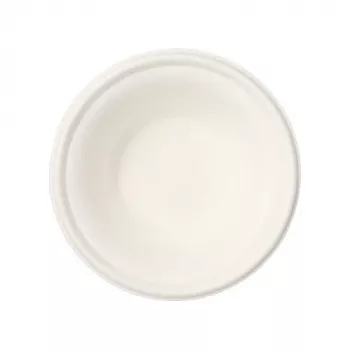 PAPSTAR Sukkerrørsskål pure, rund, 380 ml, hvid, komposterbar, 1 stk. 89758