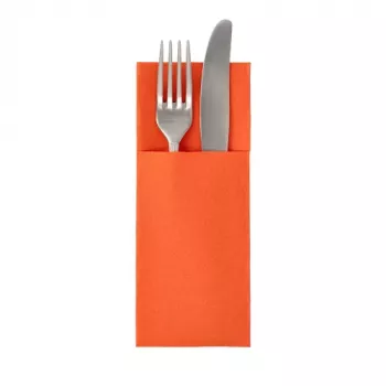 PAPSTAR ROYAL Collection Servietpose i nektarin, premium-stofagtig tissue, 1 stk. (37329)