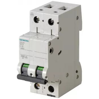 Siemens SENTRON 5SL62067 MCB 2-polet C 6A 6kA 230/400V AC