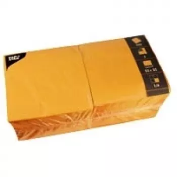 Papstar 81658 Orangefarvet silkepapir, 250 ark, 70 x 50 cm, FSC-certificeret