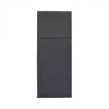 PAPSTAR Royal Collection serviet-bestiktaske, sort, premium-tissue, 40 x 40 cm, 1 stk. 37336