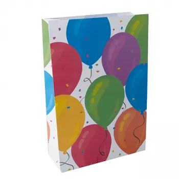 PAPSTAR fest-papirpose ballon, 190 x 280 x 70 mm, blokbund, sidefold 70 mm, 1 stk. (88377)