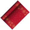 PAPSTAR Christmas Shine rød airlaid bordløber, 400 mm x 3 m, på rulle, 1 stk. 88657