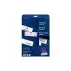 Avery bordkort C32253-25, hvid, 40 x 110 mm, 100 kort (25 ark x 4)