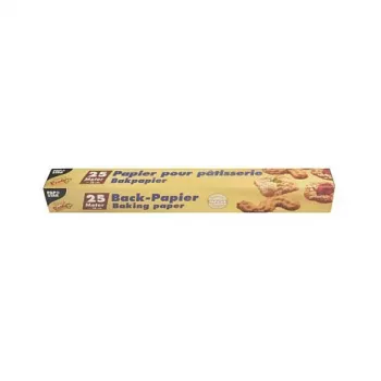 Papstar 14152 bagepapirrulle, 38 cm x 25 m, brun