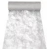 PAPSTAR Sizoflor bordløber & dekobånd, sølv, 25 m x 30 cm, vandfast, 75% polyester / 25% polyamid 37064