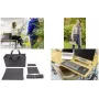 SIGEL BAB11 Desk Sharing Bag Classic L, mørkegrå, 5-delt sæt