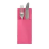 PAPSTAR ROYAL Collection Napkin Pocket, Fuchsia, Fabric-Like Premium Tissue, 40 x 40 cm, 50 Pieces (37331)