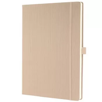 SIGEL Conceptum notesbog A4 linjeret beige hardcover 194 sider CO641