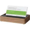 Sigel VA200 Business Card Holder Oak Brown