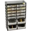Allit VarioPlus Basic 34 Small Parts Magazine, 20 Drawers, Plastic, Grey, 305 x 170 x 435 mm 458160