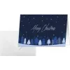 SIGEL DS635 Julekort Snowflake Serenity A6 liggende (A5) til inkjet/laser/kopimaskine, hvid karton 250 g/m², 1 stk.