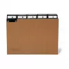 DURABLE ledeinddeling A5 5/5-dele A-Z nittet presspan 1 ST 425511