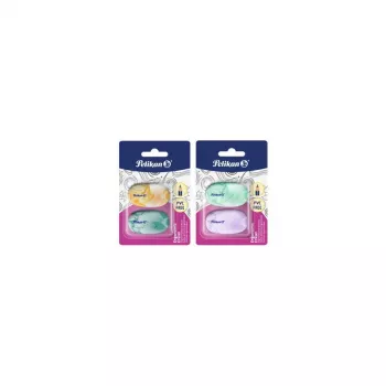 Pelikan ergonomisk PVC-fri plastviskelæder, 2-pak blister 400207753