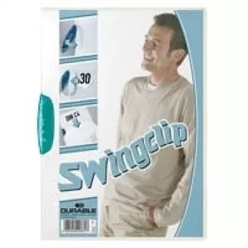DURABLE SWINGCLIP 30 A4 klemmer transparent (25-pak) 226014