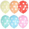 PAPSTAR Dots Assorted Colour Latex Balloons, 29 cm, 100 Pieces 84525