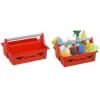 allit McPlus Carry Putzteufel Red Carrying Caddy with Aluminium Handle, 2 Large Compartments 8500903012