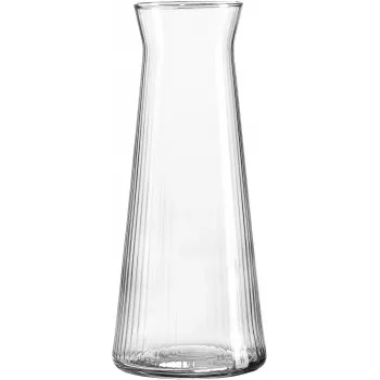 Ritzenhoff & Breker LARA glaskaraffel 1,0L, ribbet klart glas, opvaskemaskineegnet 820881