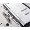 DURABLE A4+ rapportmappe med hæftestrimmel, transparent, 25-pak 258006