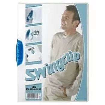 DURABLE SWINGCLIP® 30 A4 transparent klemme - 25-pak (226006)