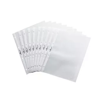 DURABLE A4 liggende flipchart-lommer, transparent, 10-pak 856619
