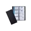 DURABLE VISIFIX® 192 visitkortalbum i læderlook, sort, 192 kort 240201