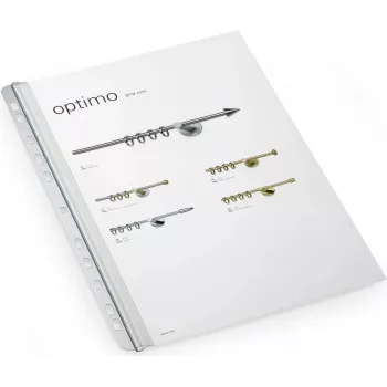 DURABLE A4 3 mm klemmer med afhæftningsstrimmel, 50-pak 290219