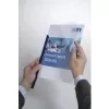 DURABLE A4 klem-bindestrimler, 100-arks kapacitet, transparent PP, 50-pak 293919