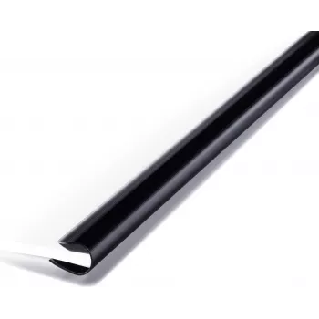 DURABLE Clamp Rails A4 9 mm, Pack of 25, Transparent 290919