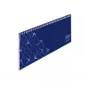 herlitz Compact bordkalender 2023, blå, uge på to sider, spiralbinding, tysk 50042104