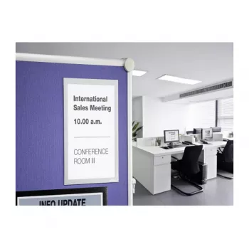 DURABLE DURAFRAME GRIP A4 informationsramme, selvklæbende, sort, 1 stk. 496823