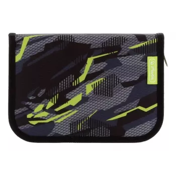 Herlitz Wild Panther fyldt penalhus, 31 dele, polyester, 205 x 140 x 38 mm, 2 klapper 400205912