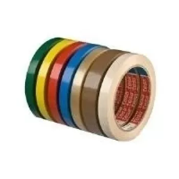 tesa 4204 PVC-pakketape, 19 mm x 66 m, transparent, naturgummiklæber, 8 ruller 04204-00010-00