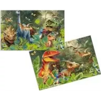HERMA 3 Desk Pads Cardboard Dino World - 3 Pack (19743)