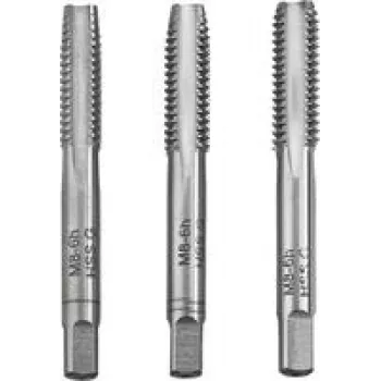 KWB 443304 Hand Tap Set M4 x 0.7 mm DIN 352 HSS, 3-Piece