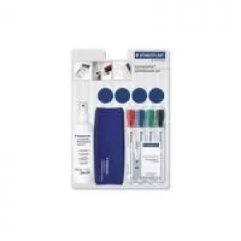 STAEDTLER Lumocolor 613 S 10-delt markersæt, 4 permanent- & 6 non-permanent-markere, forskellige farver