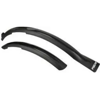 FISCHER cykelskærmsæt 26-29 inch (66,04 - 73,66 cm) slidstærk plast med sidestivere 30763