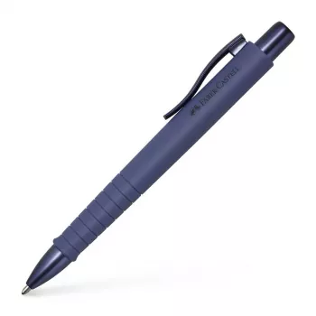 FABER-CASTELL POLY BALL URBAN kuglepen, Future Dusk, blåt blæk, 0,6 mm XB, skridsikkert greb, 1 stk. 241111