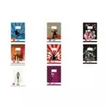 Herlitz X-Book skrivehæfte A4, kvadreret med 2 margen, 16 blade, 80 g/m², træfrit, FSC-certificeret 3322807