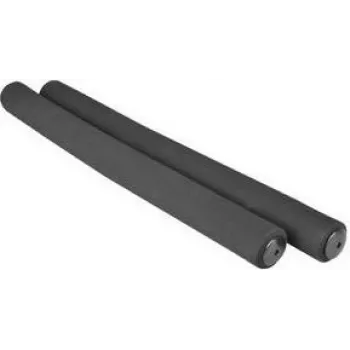 FISCHER bløde cykelgreb, sort, 1 par, 125 mm, støddæmpende 85756