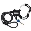 FISCHER Cable Lock with Frame Mount, 1200 mm, Handcuff-Style Key Lock, Black 50745