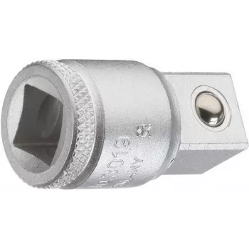 Gedore 3019 topnøgle-adapter 1/2 inch indvendig firkant til 3/4 inch udvendig firkant, 44 mm, chrom-vanadium-stål 6236010