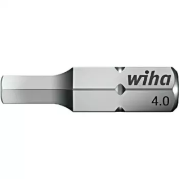 Wiha 7013Z unbrako-bit 8,0 mm x 25 mm, 1/4 inch drev, chrom-vanadium-stål 7013Z/SW8.0-25