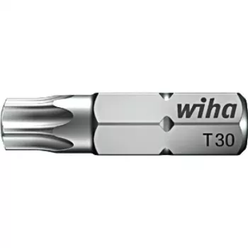 Wiha Torx skruetrækker-bit T27 x 25 mm, 1/4 inch sekskantskaft 7015Z/T27-25