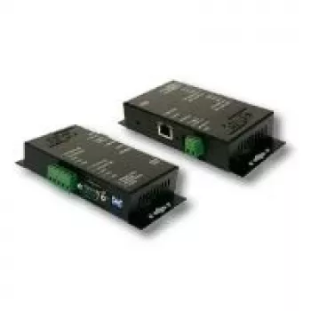 EXSYS EX-6051IS Industriel Ethernet-til-RS-422/485 seriel enhedsserver med optisk isolering, metalhus