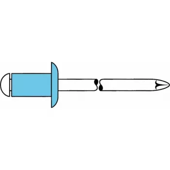 GESIPA Blindnitter Rustfrit stål 4 x 14 mm domhoved, 500 stk. 6330533 LEGIERUNGSZUSCHL
